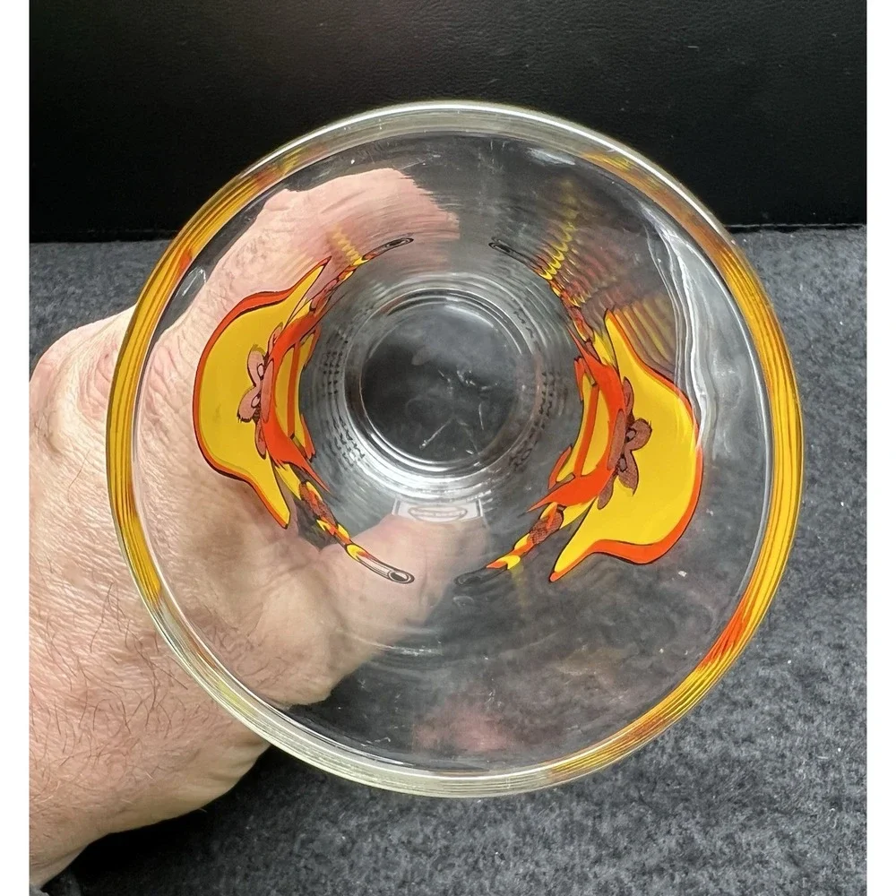 Vintage Yosemite‎ Sam 1973 PEPSI Collector Drinking Glass